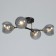 Brianna chandelier 4he27 40W black and gold 56x40x27 cm Bayerlux