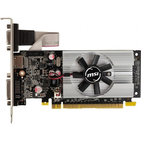 Video card MSI PCI-E N210-1GD3/LP GeForce 210, 1 GB, 64 Bit, DDR3, 460/800, DVI, HDMI, RET 787738