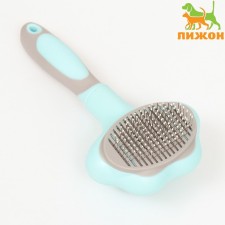 Popular plastic with self -cleaning function, 9 x 18.5 cm, turquoise