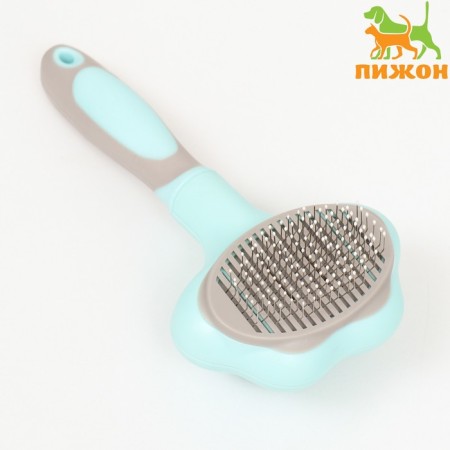 Popular plastic with self -cleaning function, 9 x 18.5 cm, turquoise
