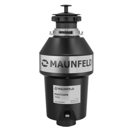 MAUNFELD MWD7502PB food waste chopper, 750 W, 3 steps, 4200 rpm, black-1