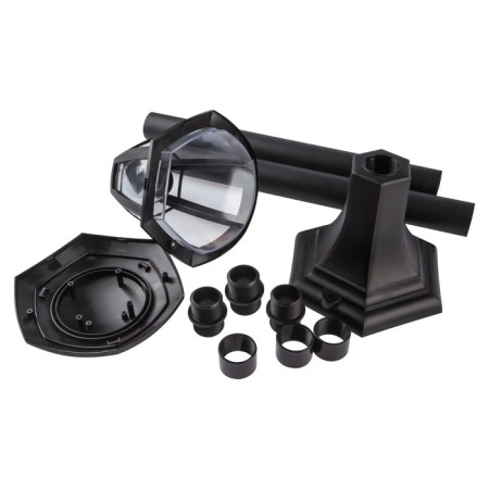 Lamp Garden Era E27, IP44, 40W, 177x187x1120 mm, black-5