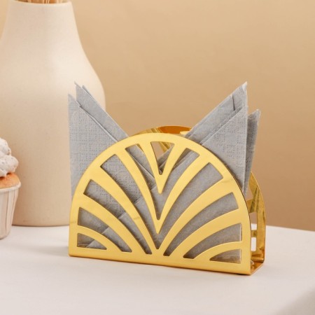 Mercy napkin, 13 × 9 × 3 cm, gold color-1