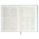 Diary of Leduced A5, 120 Escalada sheets, soft binding, artificial leather "Nappa", foil embossing, white offset 70 g/m², blue