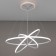 Suspended Citilux “Neon Smart” CL731A090E 80x80x40 cm, 3x36.7W, LED, white color