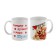 Sublimation mug "The best husband in the world" Mishka, with application
