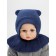 Hat helmet Children's Amarobaby Pure Love Helmet, lining, size 44-46 cm, blue color