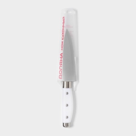 Knot Kitchen shade "Inkanto", blade 12 cm, white color-4