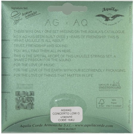 Strings for Ukulel Aquila 164u concert-1