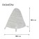 Case for plants, with loops, 100 × 100 cm, spanbond with UV stabilizer, density 60 g/m²