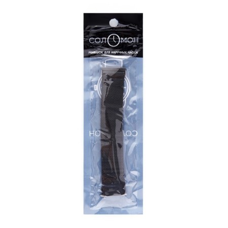 Solomon smart watch strap, 22 mm, black-2