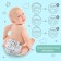 Reusable diaper "feathers"