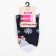 Women's socks "Bear and snowflakes" Blue color, size 23-25