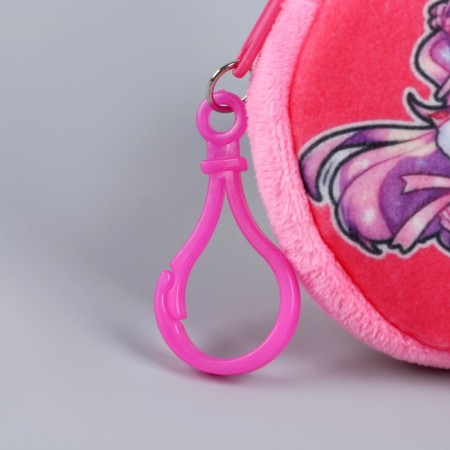 Children's wallet "anime", plush, color mix-5
