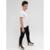 Pants for boys, height 140 cm, black color