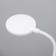Table lamp "Universal" LED 5W 3000k 2 sockets 2xusb2.0 White 13x13x37cm Risalux