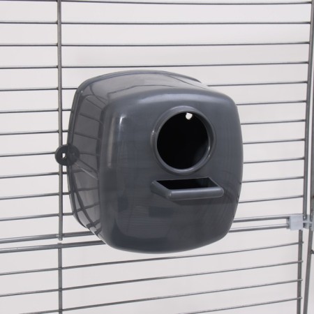 Birds Cage "Pigzon" No. 104-B, collapsible, 2 sections, 58 x 40 x 88cm, gray-6