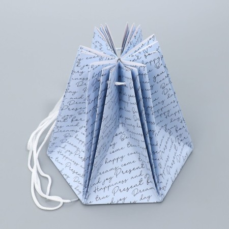 Aquabox for flowers "Text", 18 x 18 x 18 cm-2