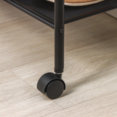 Valencia 32m clothing stand, 91.5 × 30 × 162 cm, black color-6