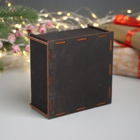 New Year's box "Snake 2025" 6x12x12 cm-4