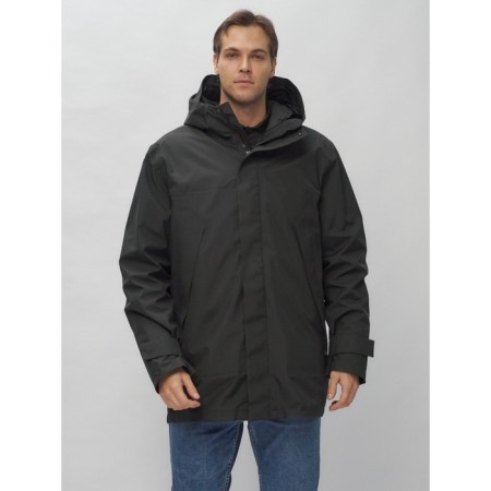 Male jacket-park, size 50, black color-28