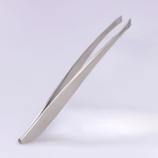 Pinzet beast, narrow, 9 cm, silver color
