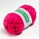 Knitted yarn 100% cotton "Lentino mini" 100 g 40 m color 14 bright pink