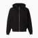 Women's sweatshirt was laid down, the color is black, size 50