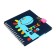 Notebook Gift A6, 45 sheets, on the castle, on the crest, line, "Dino", mix