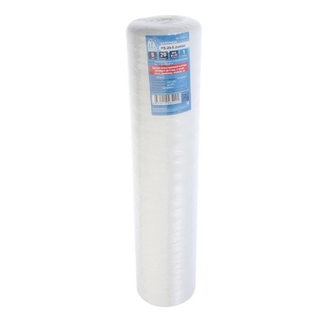 Smooth cartridge Jumbo PS-20BB, polypropylene thread, 5 microns