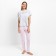 Homemade female set (T -shirt/pants), gray color, size 54