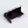 Women's wallet on the button, lilac color