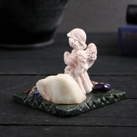 Souvenir "Angel Praying with a book", coil, marble-3
