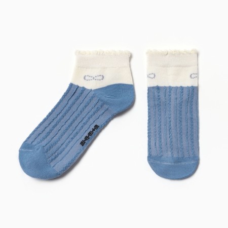 Children's socks "bow" Minaku, color Sini (1-4 years)