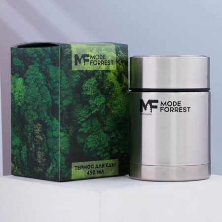 Термос для еды Mode Forrest, 450 мл, металл, сохраняет тепло 6 ч-3