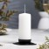 Summary metal per 1 candle "tablet b", 1.5x7 cm, black