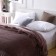 Super Ball bedspread, size 220x240 cm, mokko color