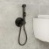 Mixer for IDDIS AXES 003BLR08, single -leaf, shower set, built -in, black 977264