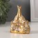 Souvenir Polystone "Eliveboards. Indian patterns" gold 6.2x3.5x7.8 cm