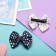 Hair clamp "Bow" rhombics, 4 cm, mix