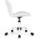 Computer chair Wald Metal/Ecokuzha, White/White 47x54x70 cm