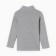 Turtleneck for girls, gray color, height 116 cm