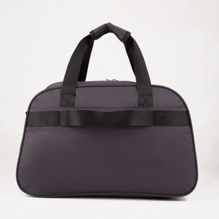 Road bag with lightning, 2 external pockets, a suitcase holder, a long belt, color gray color-1