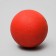 Toy "whole -lit ball" large, 8 cm, rubber, red