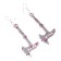 Carnival earrings "ax", color mix