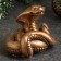 Figure "Cobra" bronze, 6x7x5cm