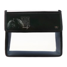 A5 notebook folder (230 x 190 x 50 mm), with Velcro valve, plastic/textiles, calligrata, 