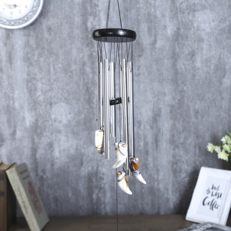 Wind music metal, plastic "Marble fang" 5 tubes 60 cm-1