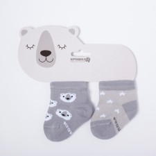 Set of socks of crumb I am “Bear”, 2 pairs, 6-8 cm