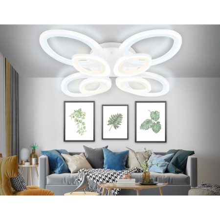 LED ceiling LED with Ambrella Light, Original, FA4493, 8XLED, 134 W, 10050LUM, 3000-6400K, white color.-2